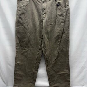 Columbia River Lodge Outdoor Hunting Utility Cargo Pants Mens 36x34 Olive Canvas